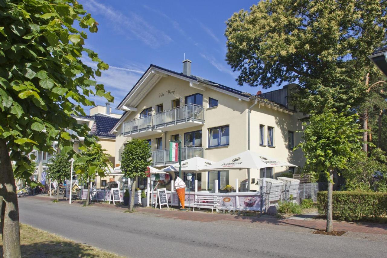 Villa Wauzi Fewo 09 - Balkon, Meerblick, Sauna Baabe Buitenkant foto
